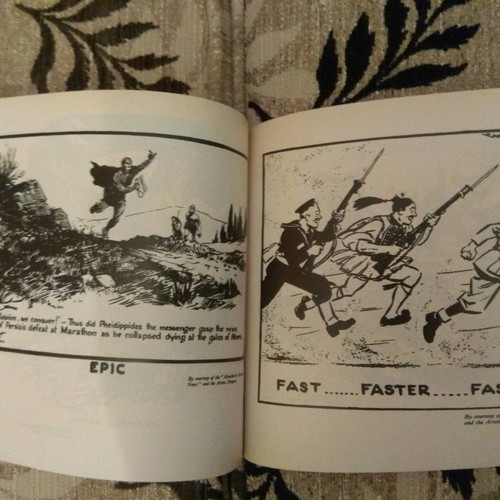 Κορόϊδο Μουσολίνι λεύκωμα καινούργιο, ιστορία 1940