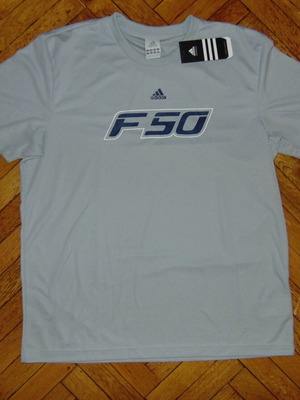 Adidas F50 Football Shirt new, size XL, gray