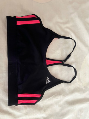 Adidas Reversible Sports Bra Size S Like New Black Pink