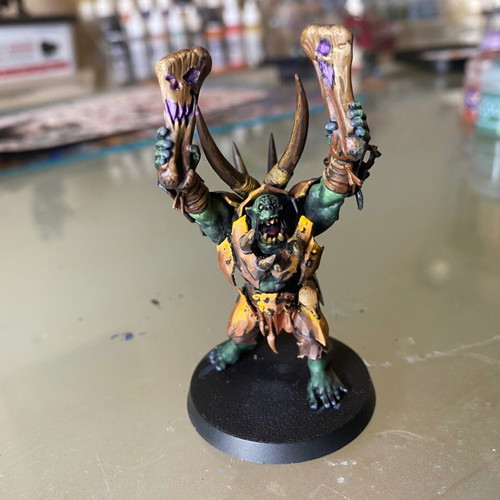 Warhammer Sigmar Ironjawz Orc Enchanter miniature