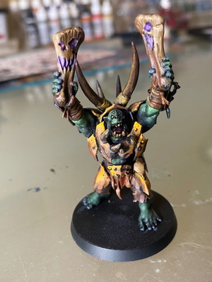 Warhammer Sigmar Ironjawz Orc Enchanter miniature