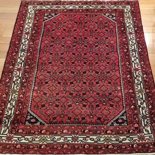 Wool Handmade Persian Rug 206x153 New