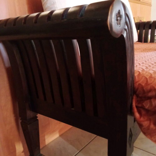 Antique sofa made of solid wood like new