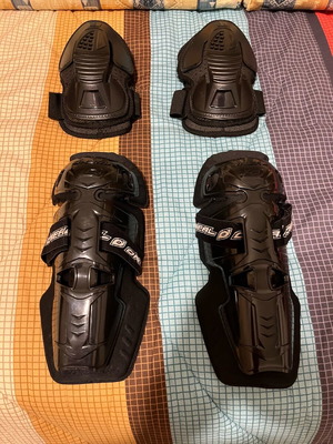 Skate protective set black new, unused