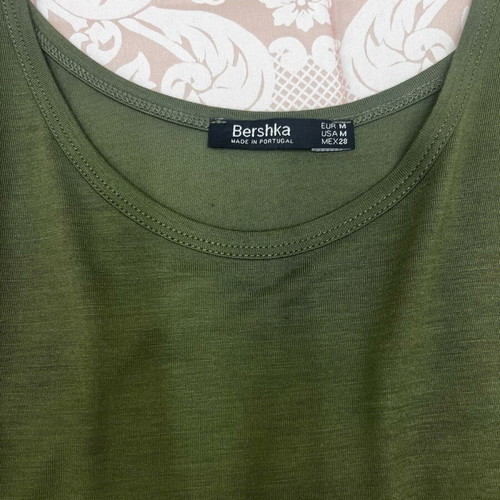 Bershka khaki top like new, size M
