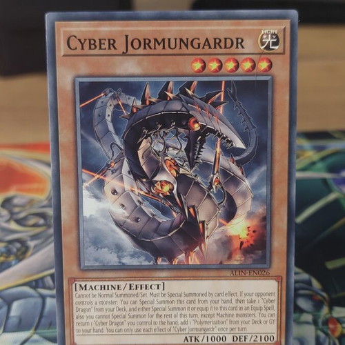 Cyber Jormungardr Yu-Gi-Oh! card