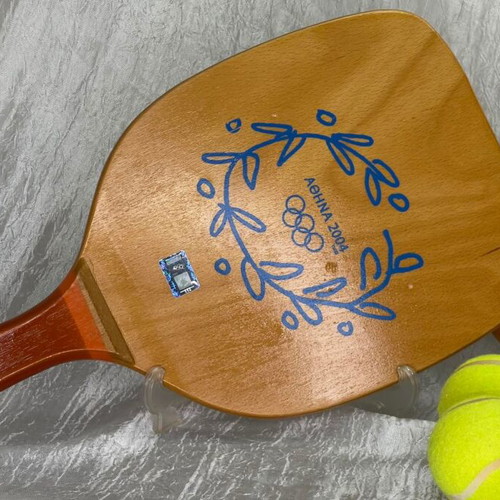 Athens 2004 Collectible Wooden Beach Paddles with 3 Balls New