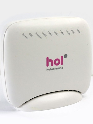 Wireless Modem Router ZTE ZXHN H108N used with 4 Ethernet ports