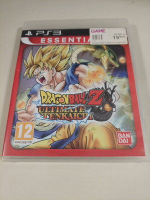 Dragonball Z Ultimate Tenkaichi PS3 игра употребявана, пълна с книжка