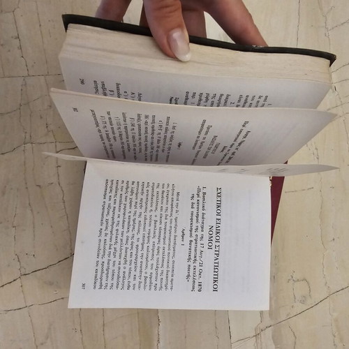 Military Penal Code and Penal Code used, sold together