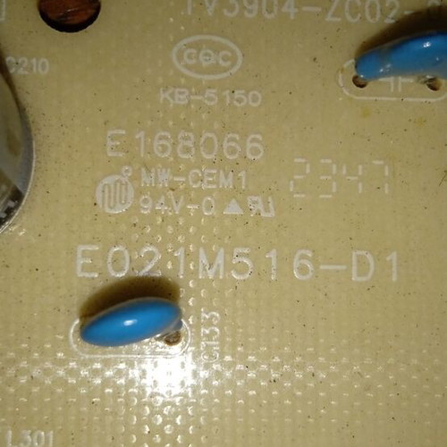 Sharp 43" 4K UHD LED 43GL4260EB power board used