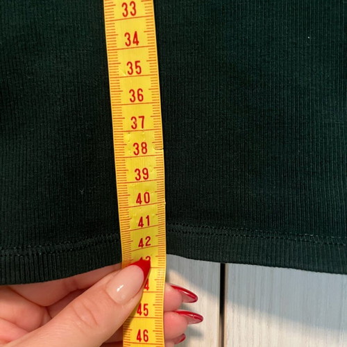 Zara green top like new, size M