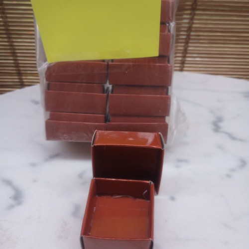 Small packaging boxes pack of 20, copper/brick color, new