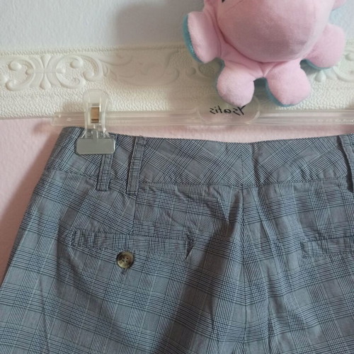 Benetton women's shorts medium like new, black and gray