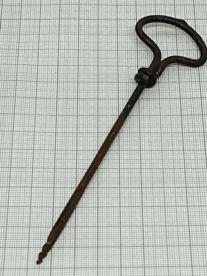 Hand drill for wood used