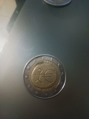 Cyprus 2 euro 2009 Emu coin used