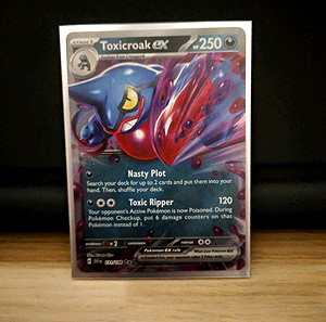 Pokemon Scarlet & violet κάρτα Toxicroak ex