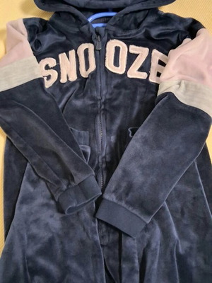 Velour jumpsuit pajama like new