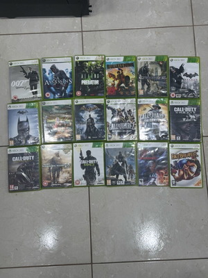 Xbox 360 games used, various titles