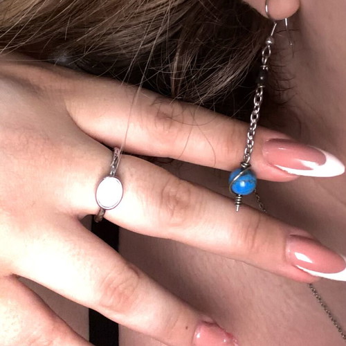 Earrings Globe Sphere new