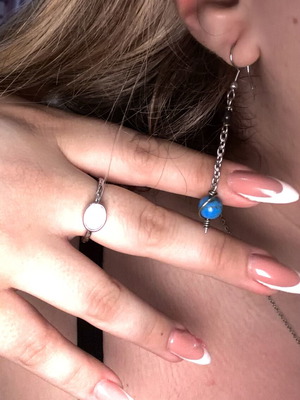 Earrings Globe Sphere new