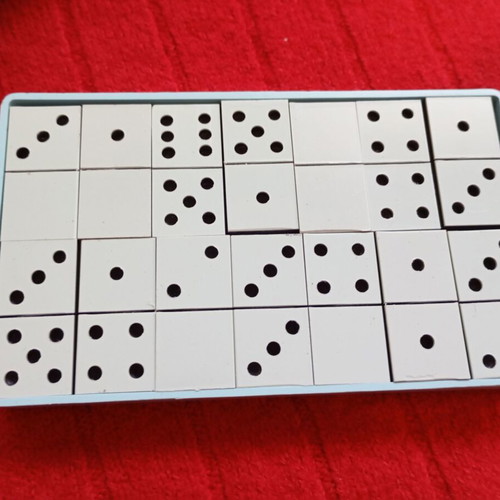 Vintage Soviet Union Domino set from Dnipropetrovsk, like new