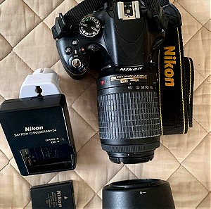 Nikon D100 - Φακός zoom 55-200