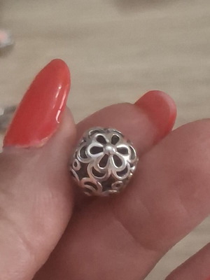 Pandora Charm Daisy Flower silver like new