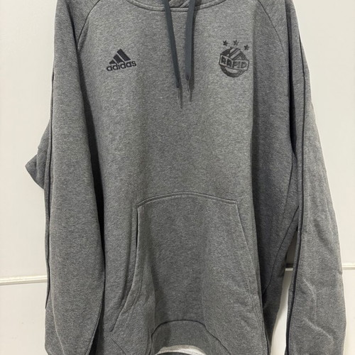 Rapid Wien hoodie used, authentic, size 2XL