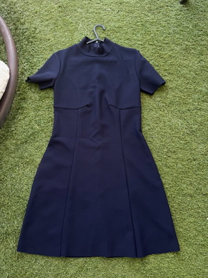 Zara dress navy blue size medium like new