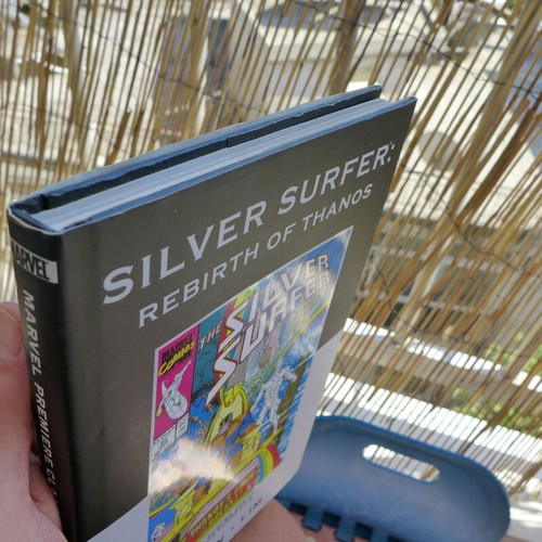 Silver Surfer Rebirth of Thanos Marvel Premiere Classic HC Vol 47 1st Print Limited to 901 copies.