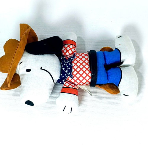 Vintage Peanuts Snoopy The Cowboy doll like new 1958