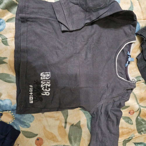 Baby clothing set used for 12-month-old boy