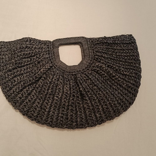 Straw bag Systemaction like new, handbag