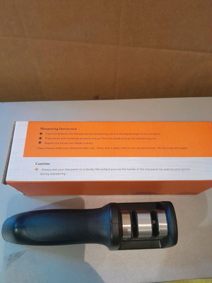 Knife and scissors sharpener like new, unused