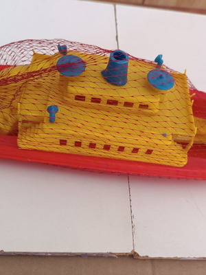 Panigiriotiko Plastic Boat 80s Like New