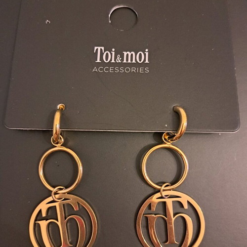 Toi & Moi earrings new, made of steel