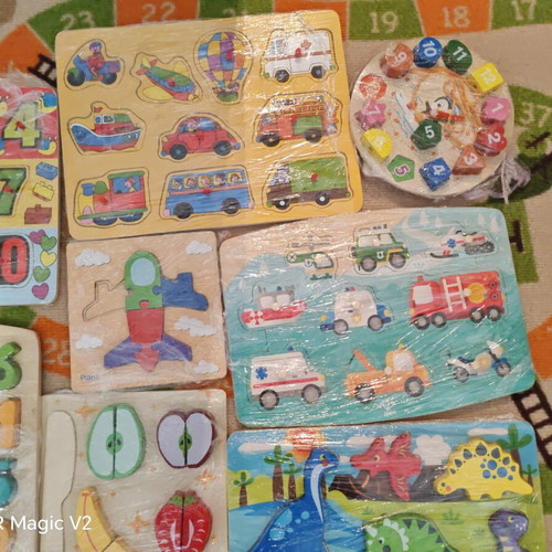 Wooden educational toys for toddlers