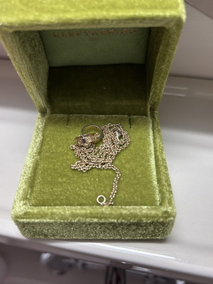 Cartier Love Necklace k18 like new