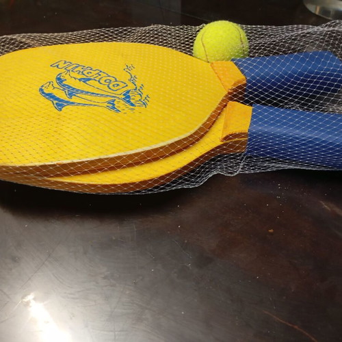 Beach rackets with ball set, new