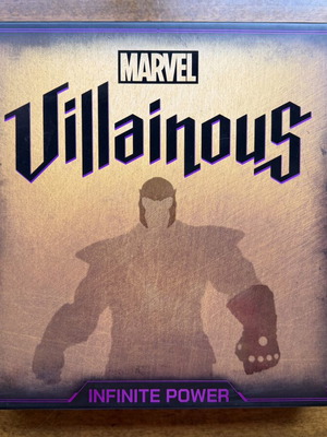 Marvel Villainous Infinite Power board game like new