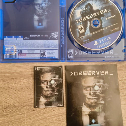 Observer PS4 game, Limiter Run LRG