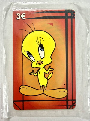 Looney Tunes Tweety Limited Edition Phone Card new