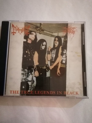 Mayhem / Darkthrone The True Legends In Black CD used, metal