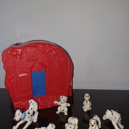 Disney Mattel 101 Dalmatians playset used, 90s