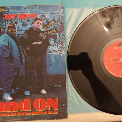 The Fat Boys On And On LP used, hip-hop