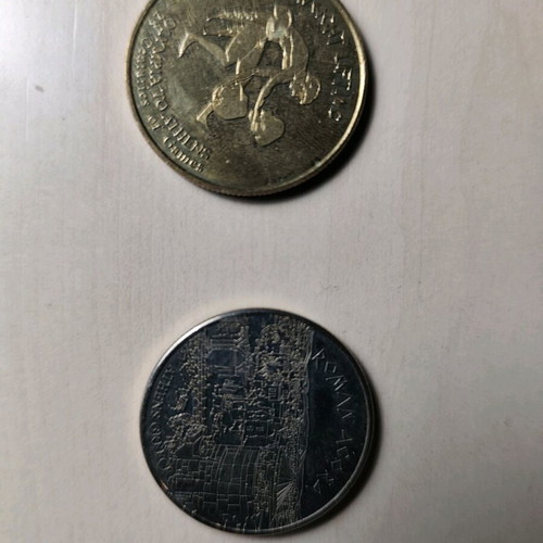 Various coins used, foreign currency