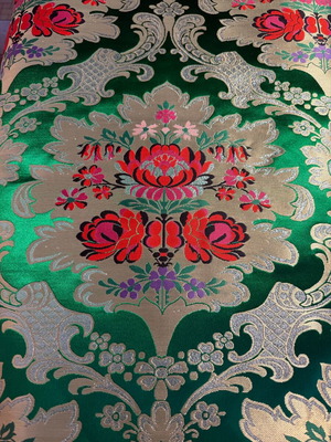 Indian Synthetic Silk Fabric for Ecclesiastical Vestments 10m x 0.75m new