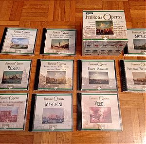 ΜΟΥΣΙΚΗ ΣΥΛΛΟΓΗ 10 CD's HIGHLIGHTS FROM FAMOUS OPERAS, BRILLIANT CLASSICS