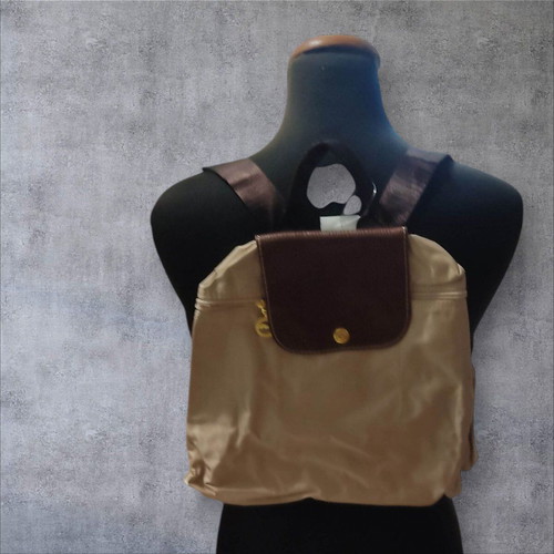 Beige backpack bag like new